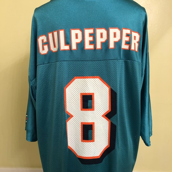 Reebok NFL Mens Miami Dolphins Jersey XL Culpepper - Picture 6 of 8